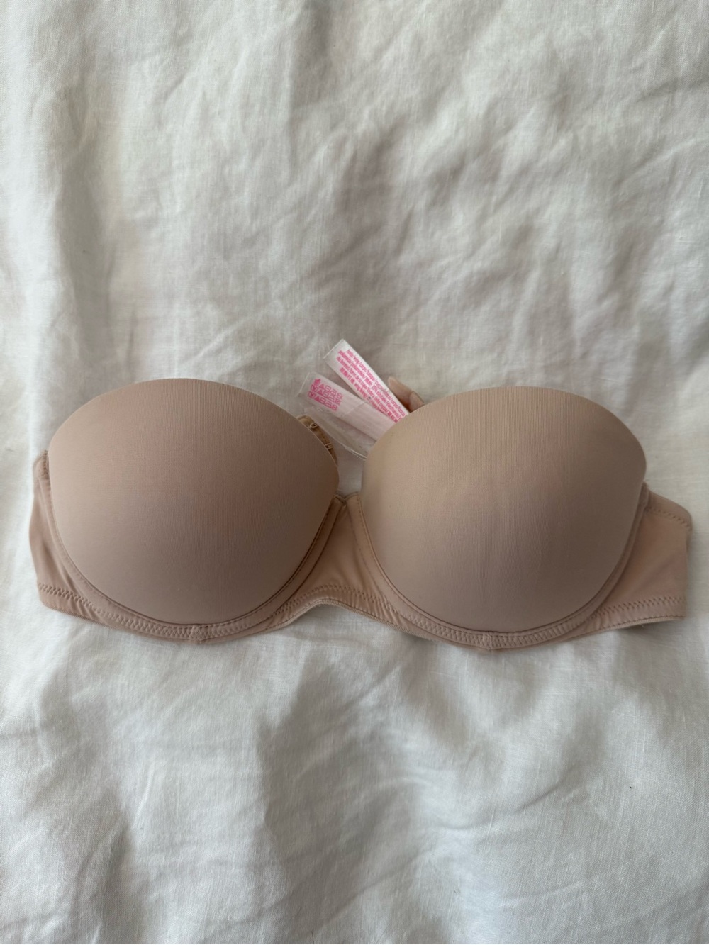 Victoria's Secret Strapless Bandeau Bra - Light Beige